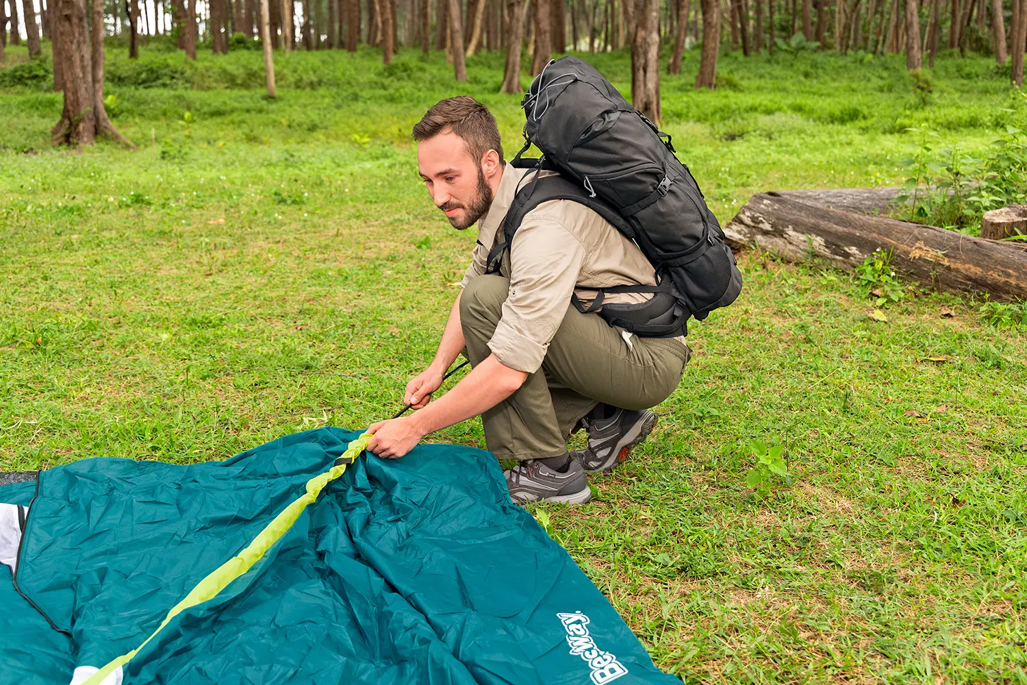 Cort Bestway Wander Dome 4 68143BW (Blue/Black)