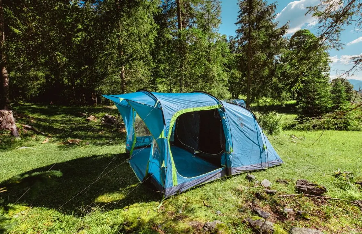 Палатка Coleman Aspen 4 (Blue/Green) - 3