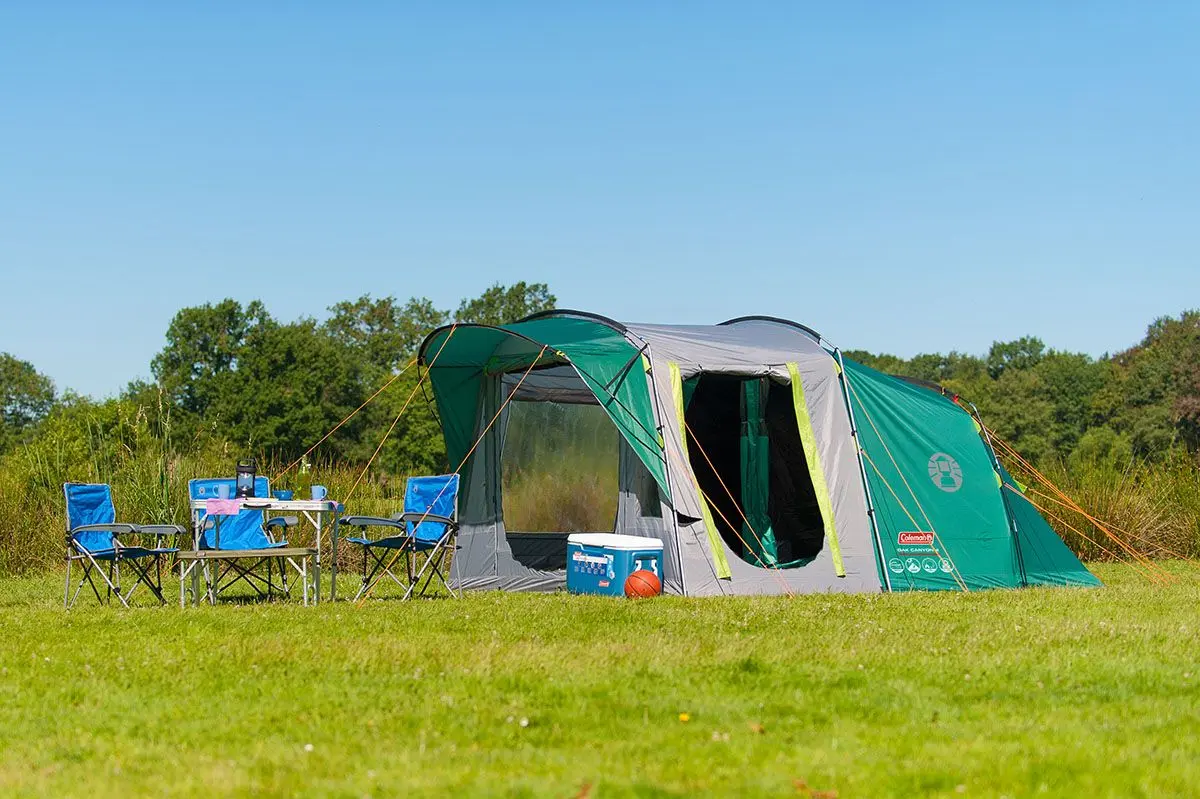 Палатка Coleman BlackOut Oak Canyon 4 (Grey/Green) - 3