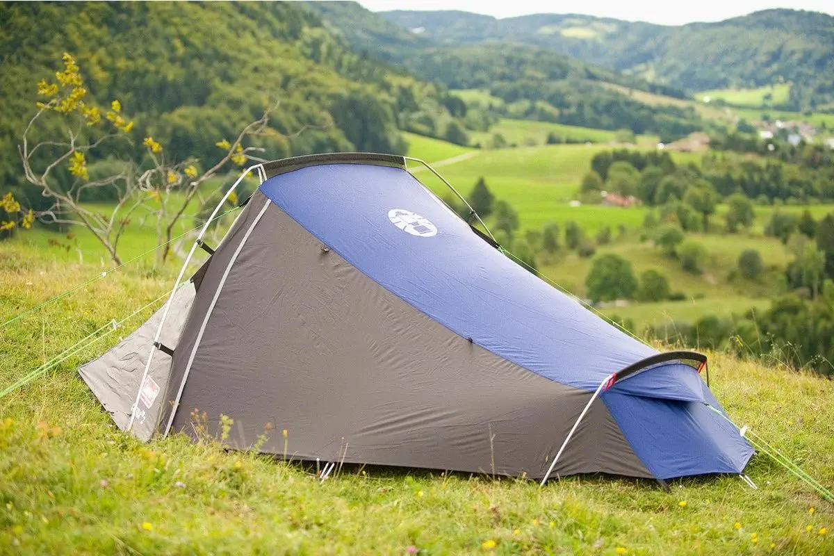 Палатка Coleman Cobra 3 (Grey/Blue) - 2
