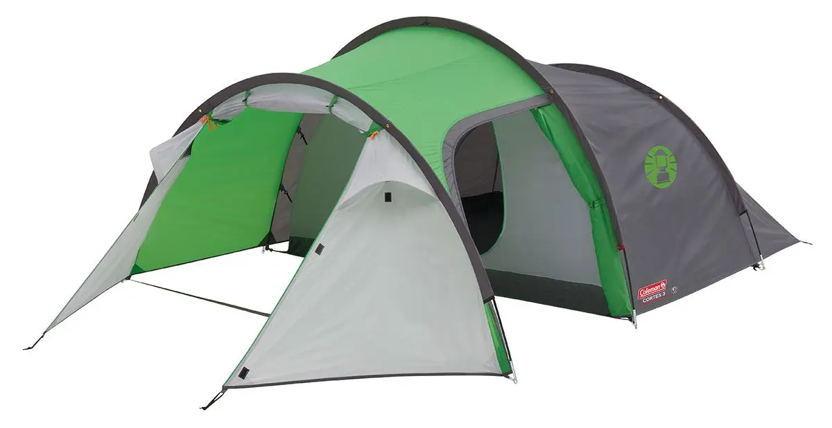 Палатка Coleman Cortes 4 (Green/Grey) - 2