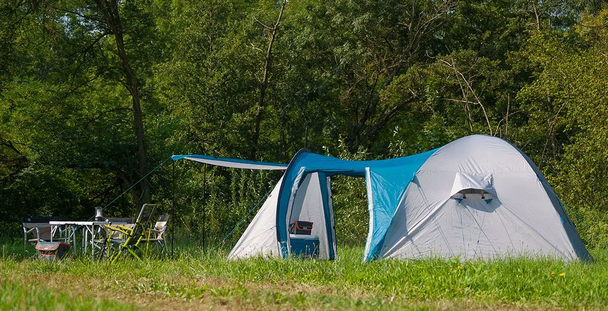 Палатка Coleman Cortes 5 Plus (Blue/Grey) - 7