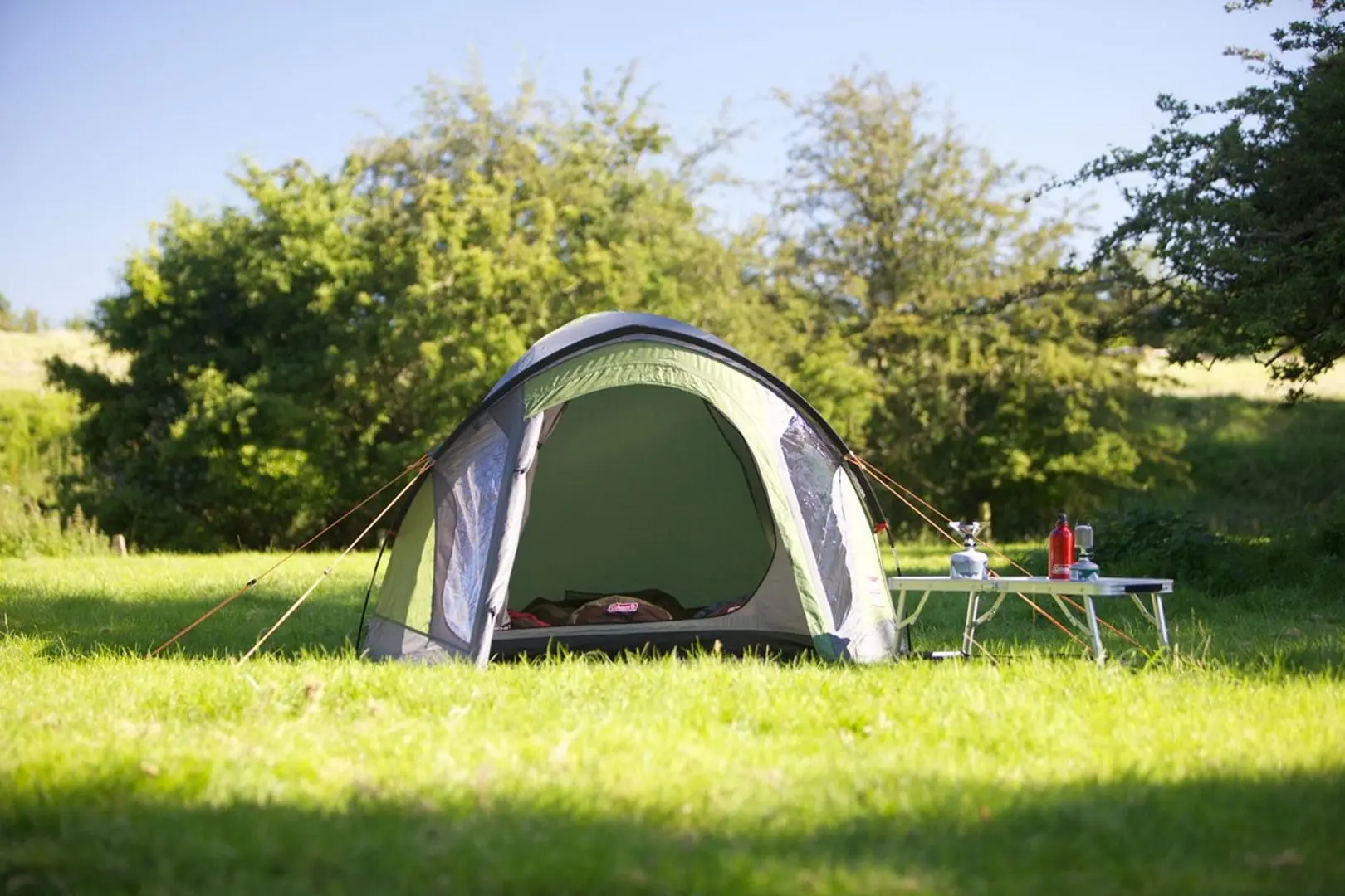 Палатка Coleman Darwin 3+ (Grey/Green) - 6