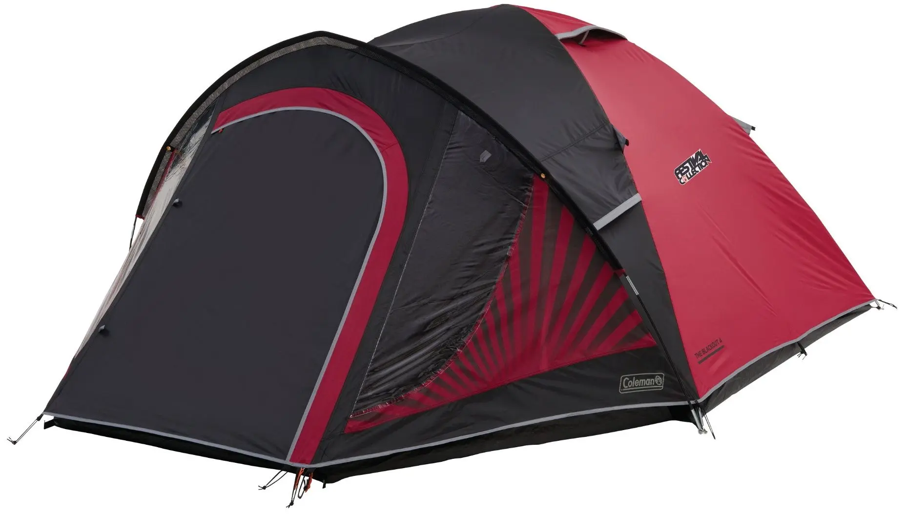 Палатка Coleman Festival Blackout 4 (Red/Black) - 5