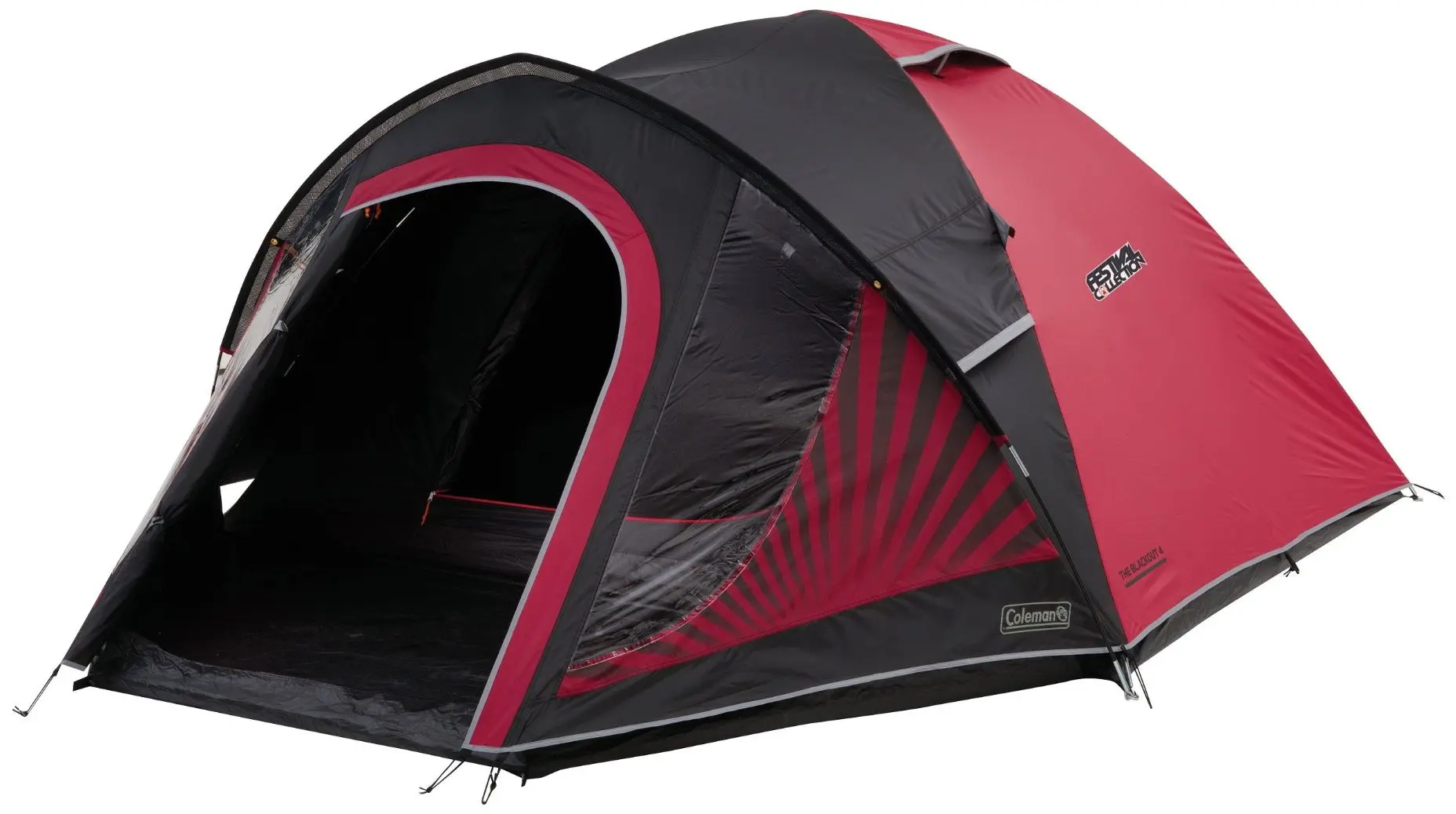 Палатка Coleman Festival Blackout 4 (Red/Black)