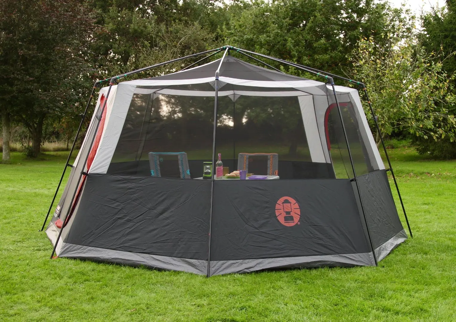 Палатка Coleman Festival Octagon 8 (Red/Black) - 6