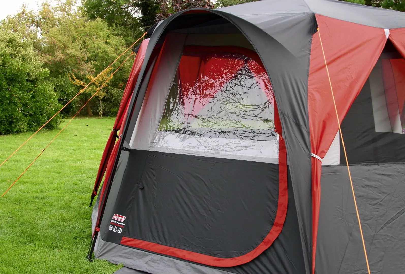 Палатка Coleman Festival Octagon 8 (Red/Black) - 7