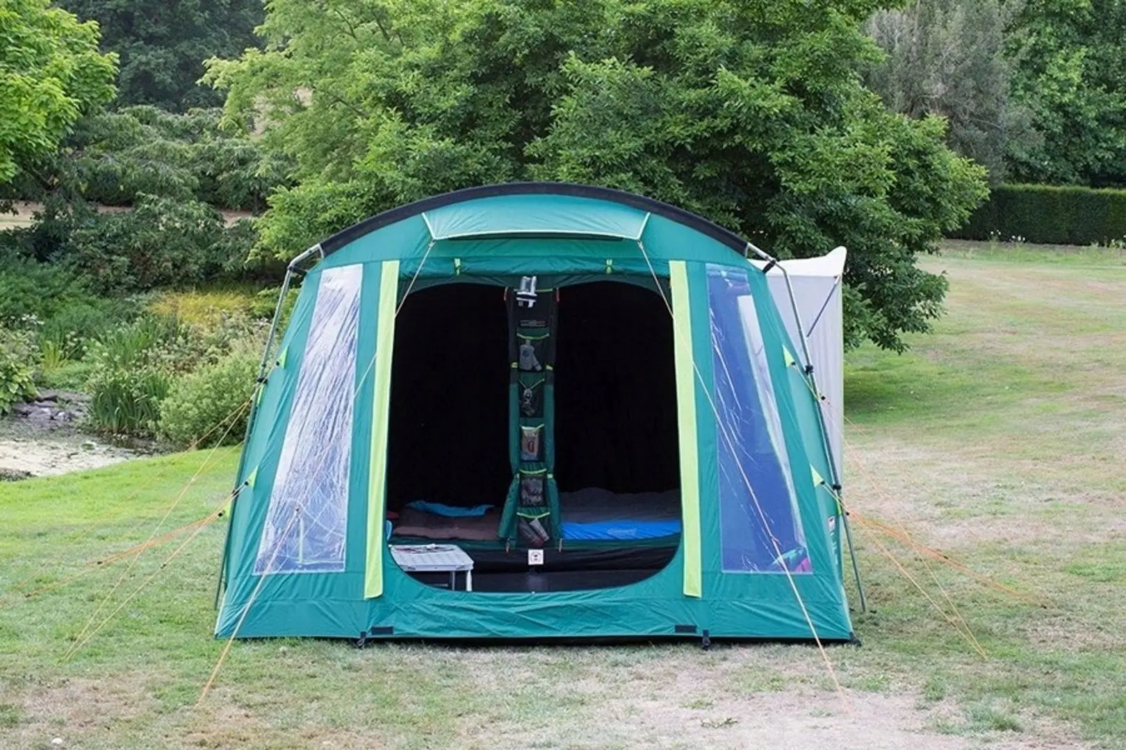 Палатка Coleman MacKenzie 4 Blackout (Green/Grey) - 4