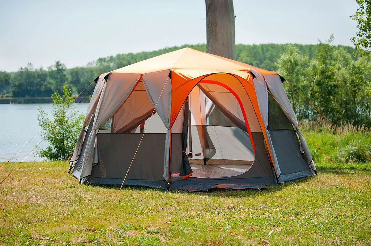 Палатка Coleman Octagon 8 (Orange) - 5
