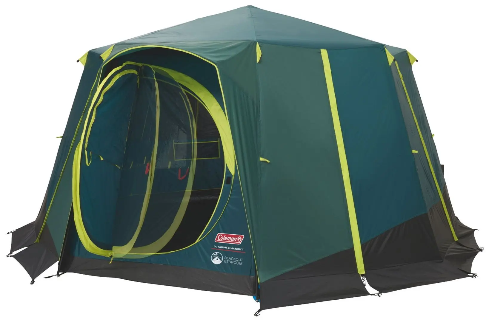 Палатка Coleman Octagon BlackOut (Green/Yellow) - 2