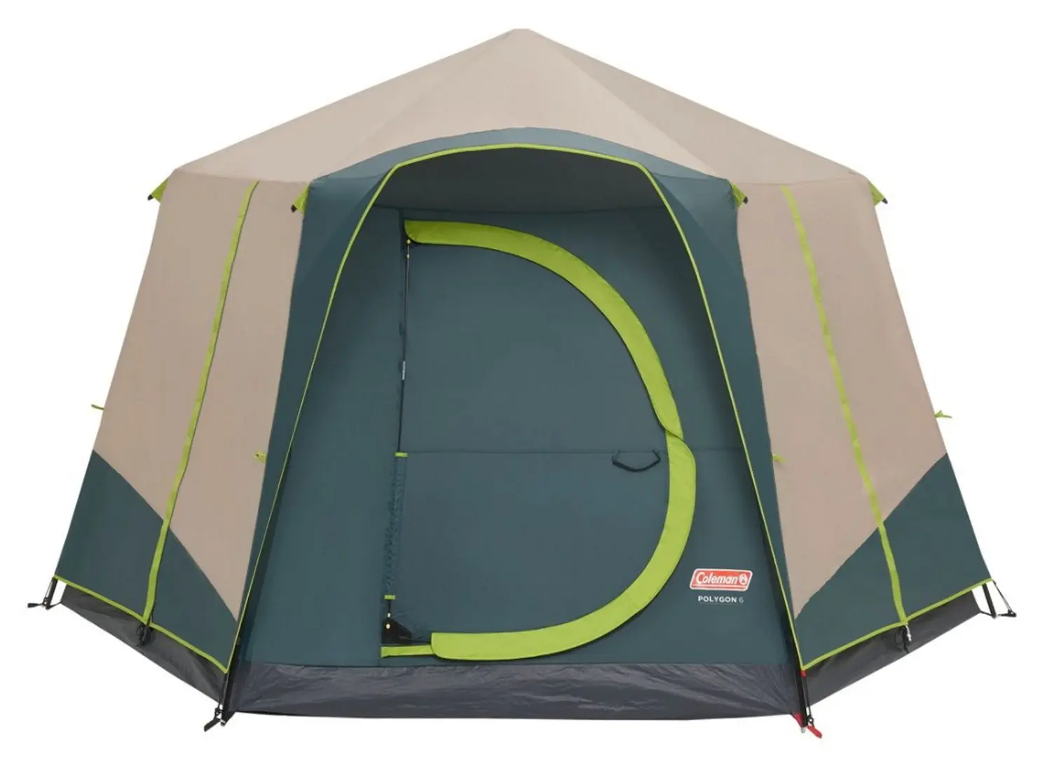 Палатка Coleman Polygon 6 (Beige/Green)