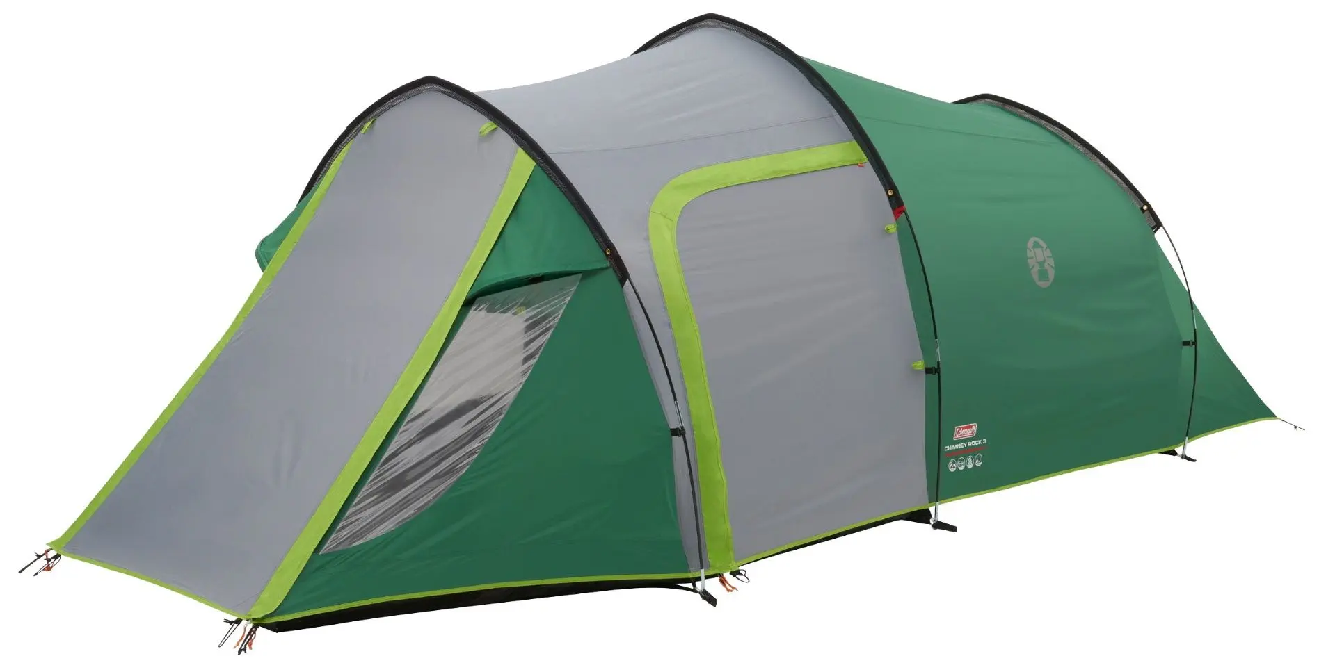 Палатка Coleman Rock 3 Plus (Green/Grey) - 6