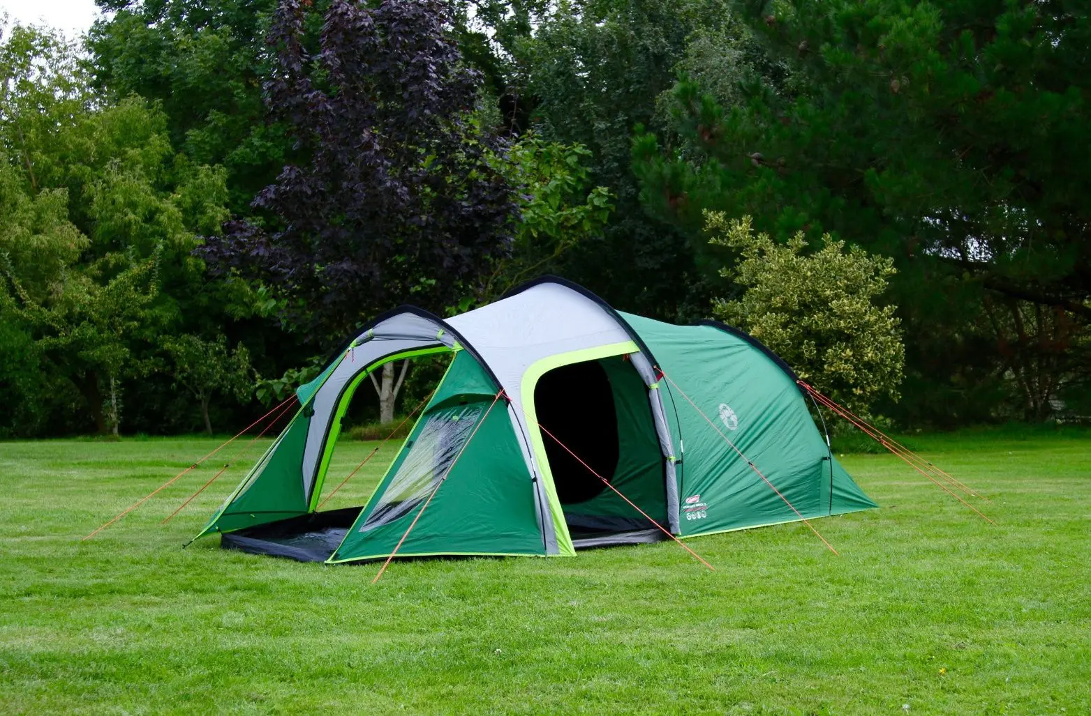 Палатка Coleman Rock 3 Plus (Green/Grey) - 5