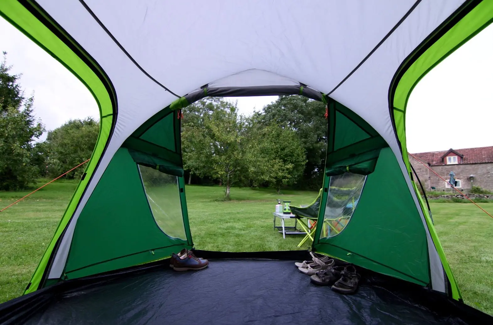 Палатка Coleman Rock 3 Plus (Green/Grey) - 2