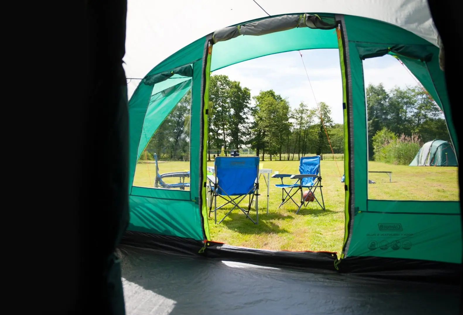 Палатка Coleman Rocky Mountain 5 (Green/Grey) - 2