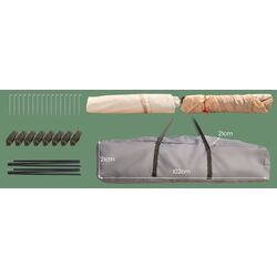 Палатка Costway NP11367 (Beige) Thumb