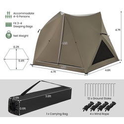 Cort Costway NP11708GN (Olive Green) Thumb