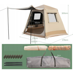 Cort Costway NP12475 (Beige) Thumb