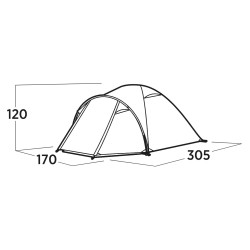 Cort Easy Camp Setesdal 3 120477 (Green) Thumb