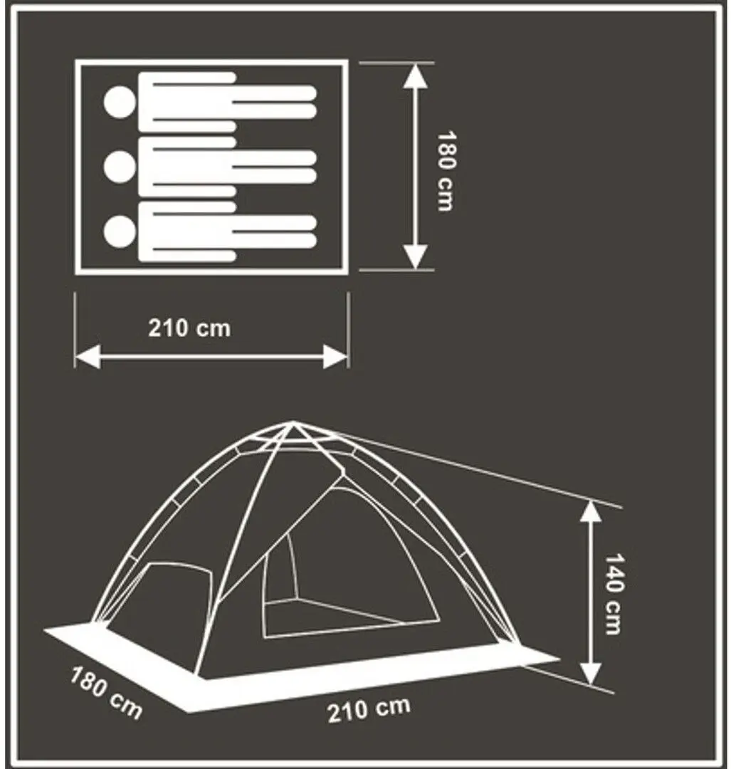 Cort Enero Camp 1055060 (Green)