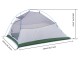 Палатка Naturehike Cloud NH17T001-T (Green)