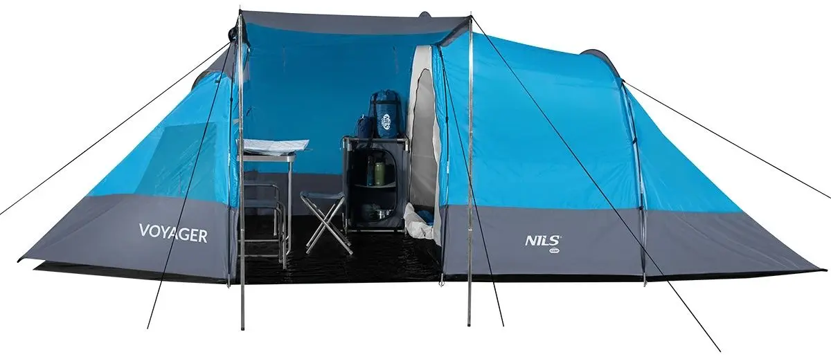 Палатка Nils Camp NC3027 (Blue/Grey)