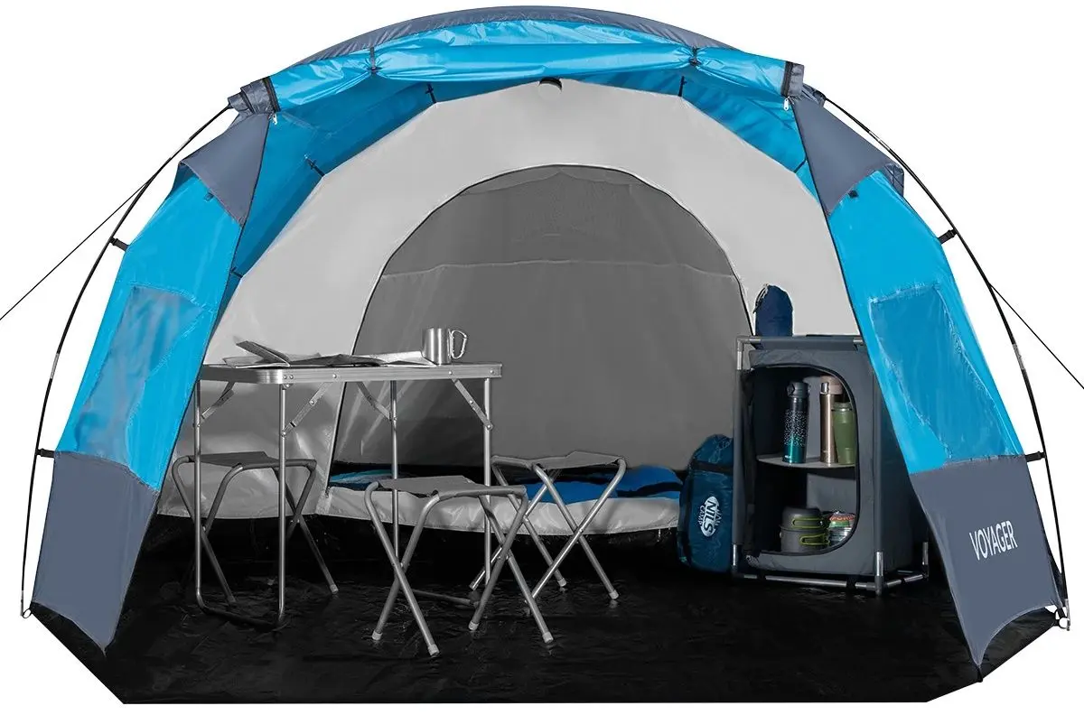 Палатка Nils Camp NC3027 (Blue/Grey)