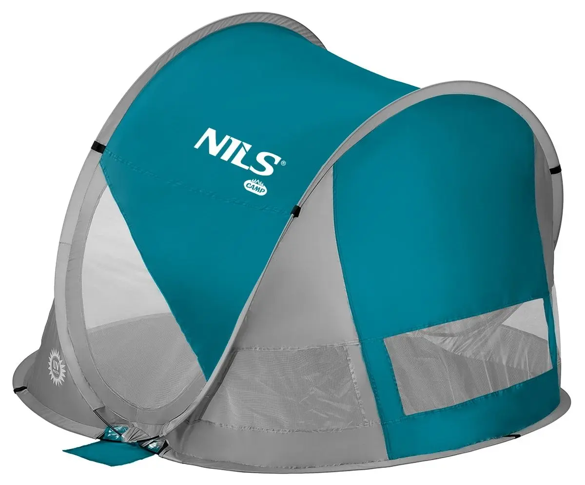 Палатка Nils Camp NC3142 (Sea Blue/Grey)