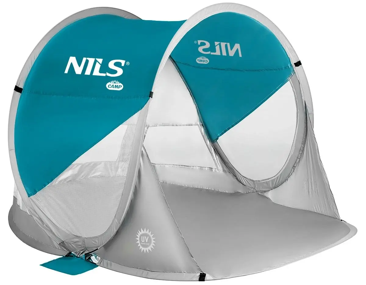 Палатка Nils Camp NC3142 (Sea Blue/Grey)