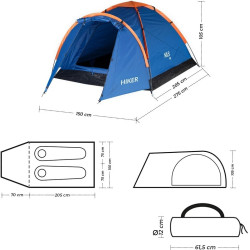 Cort Nils Camp NC6010 (Blue) Thumb