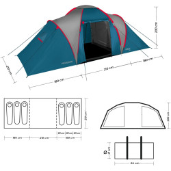 Cort Nils Camp NC6031 (Blue/Light Grey) Thumb
