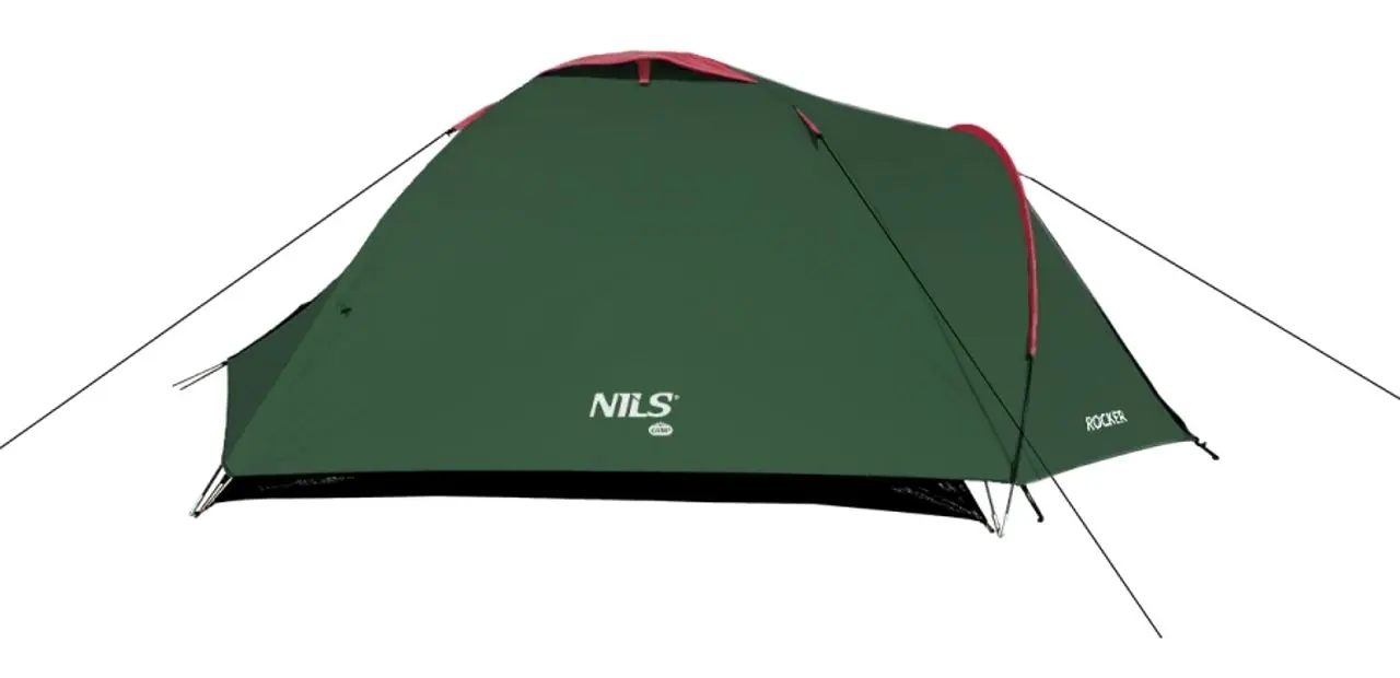Палатка Nils Camp Rocker NC6013 (Green/Red)