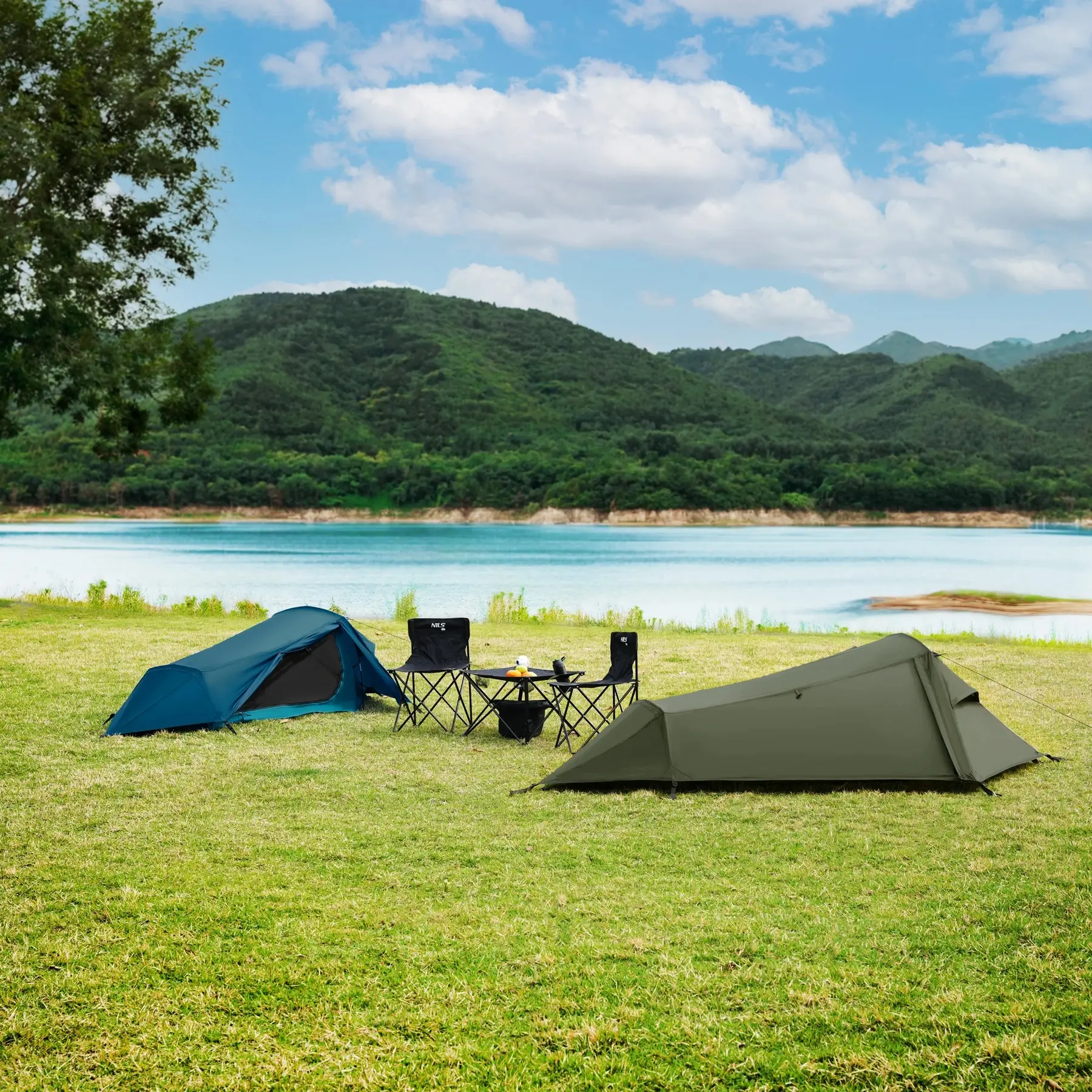 Палатка Nils Camp Skyair 1 NC2501 (Blue) - 10