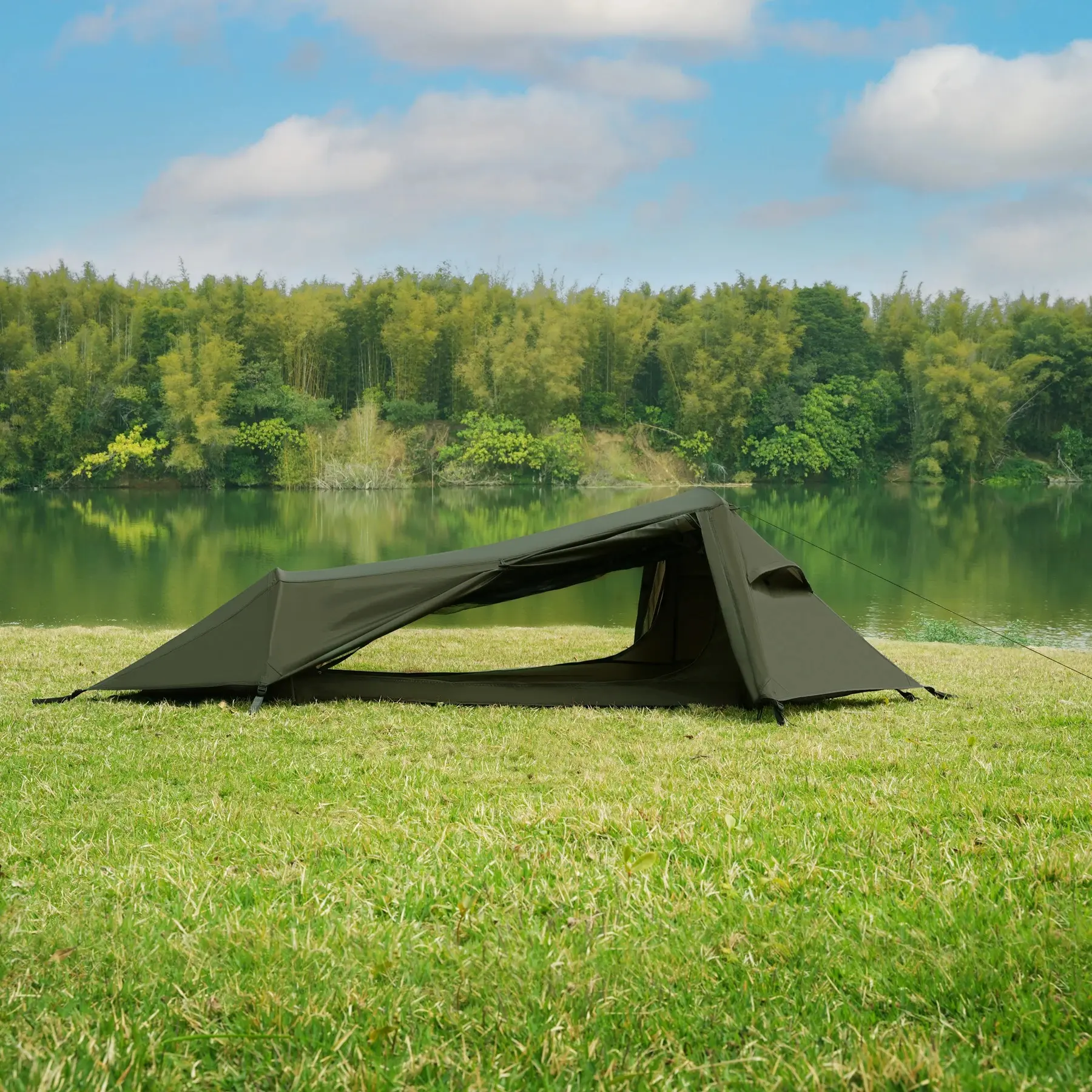 Палатка Nils Camp Skyair 1 NC2501 (Green) - 8