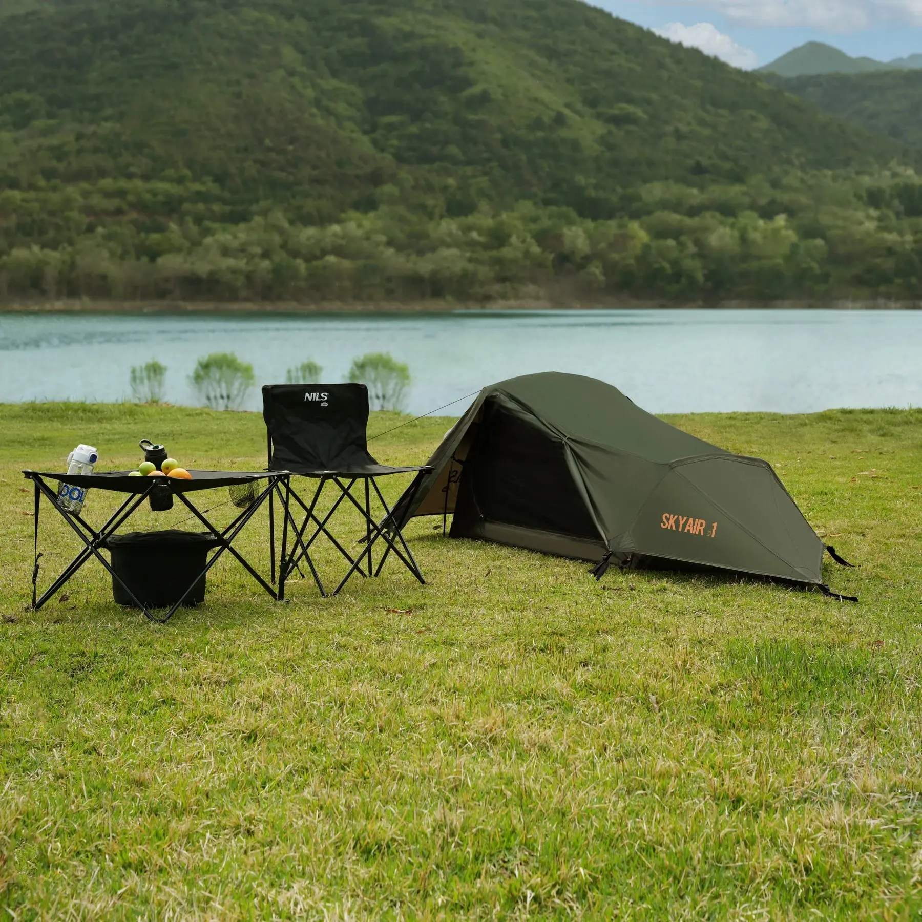 Палатка Nils Camp Skyair 1 NC2501 (Green) - 10
