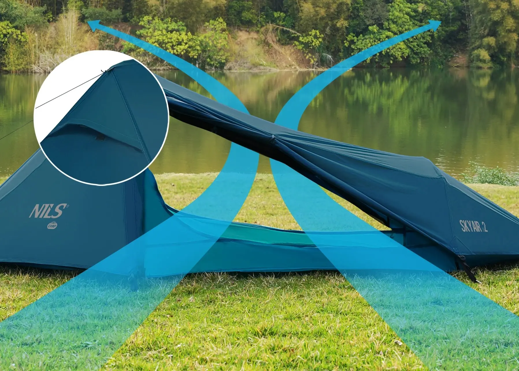 Cort Nils Camp Skyair 2 NC2502 (Blue) - 9