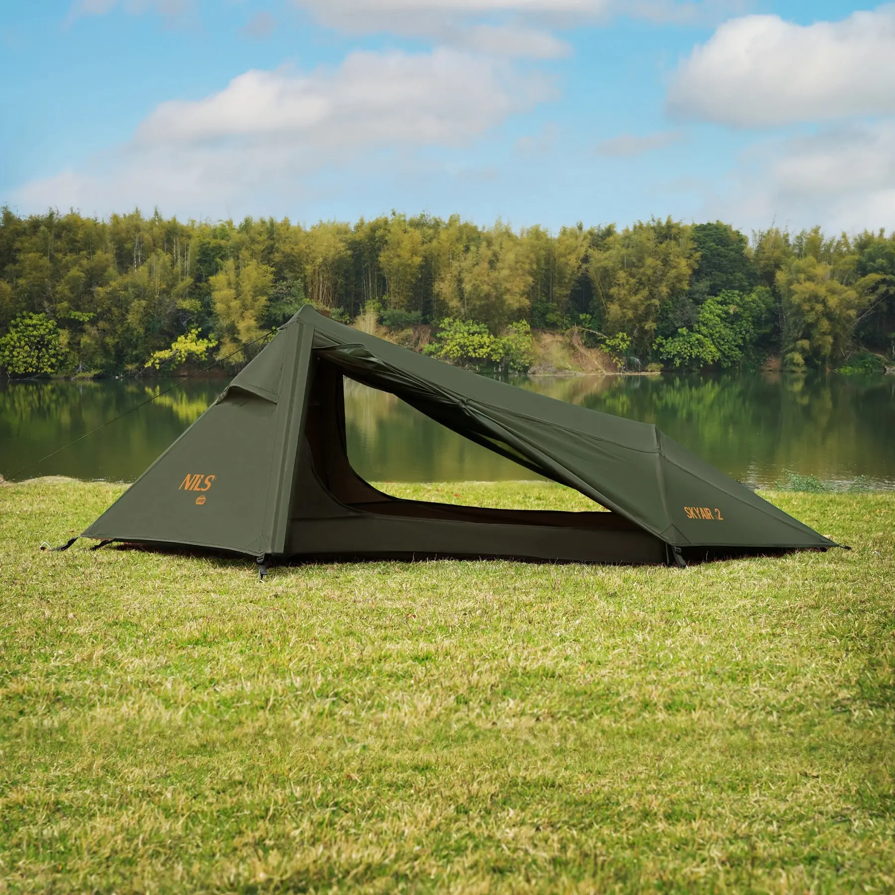 Палатка Nils Camp Skyair 2 NC2502 (Green) - 9