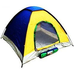 Cort 01472 187x187 cm (Blue/Yellow)