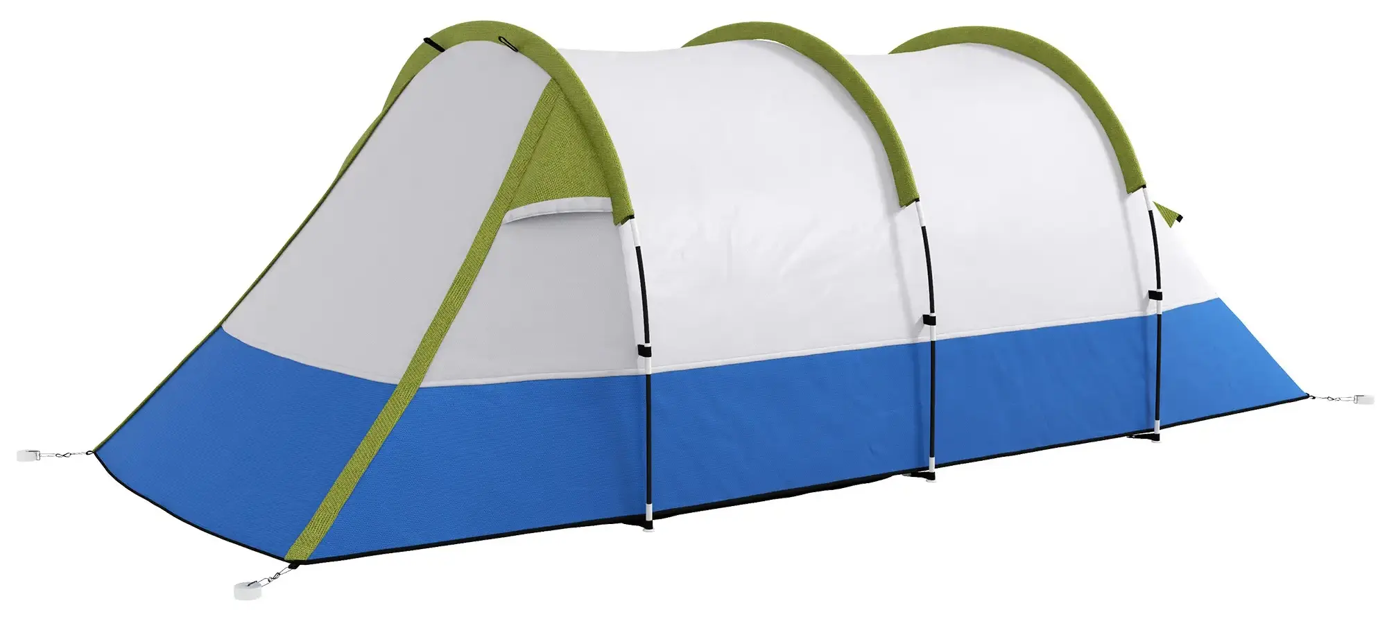 Палатка кемпинговая Outsunny A20-425V00YG (Green/Blue) - 2