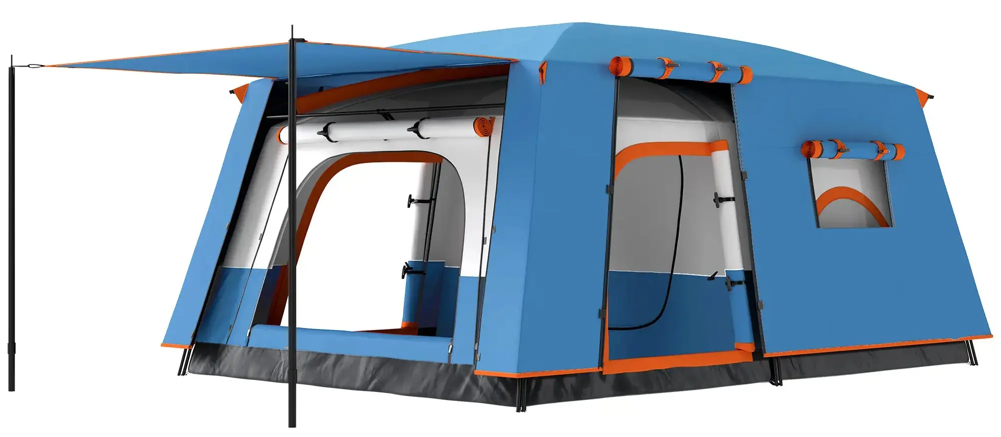 Cort de camping Outsunny A20-475V00BU (Blue) - 2