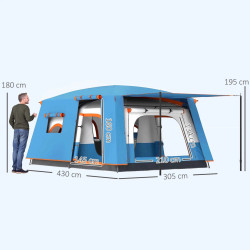 Cort de camping Outsunny A20-475V00BU (Blue) Thumb