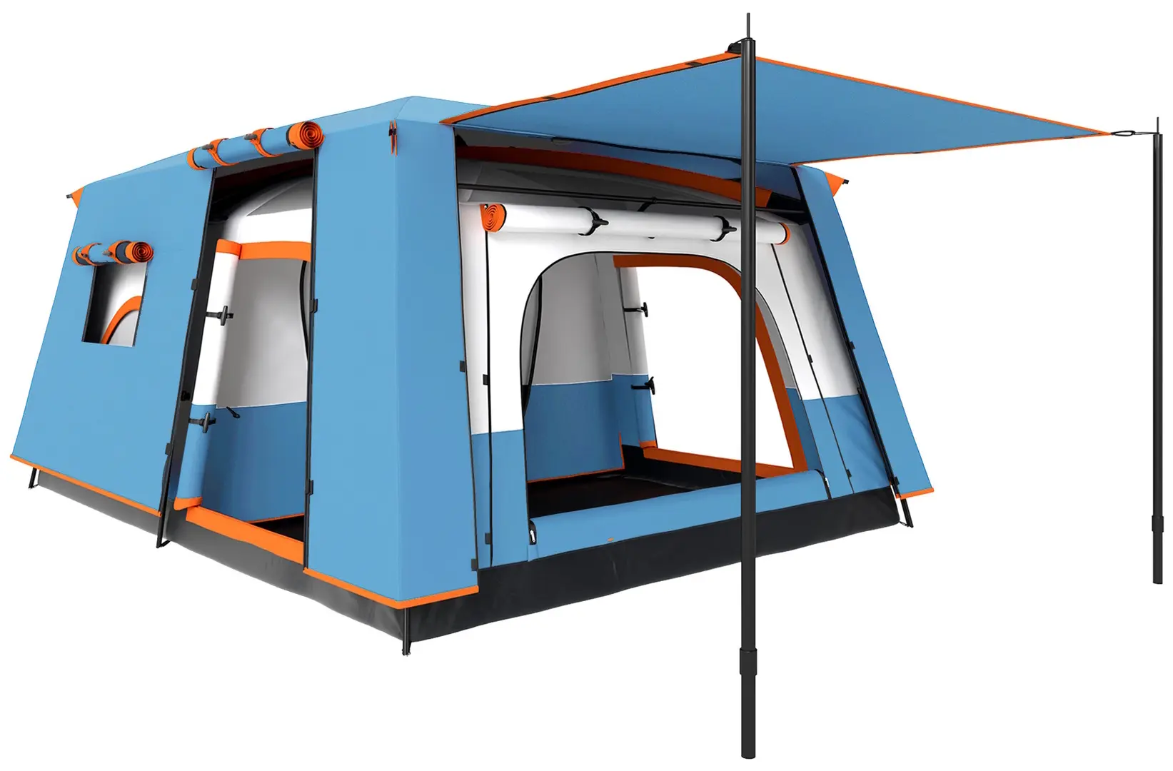 Cort de camping Outsunny A20-475V00BU (Blue)