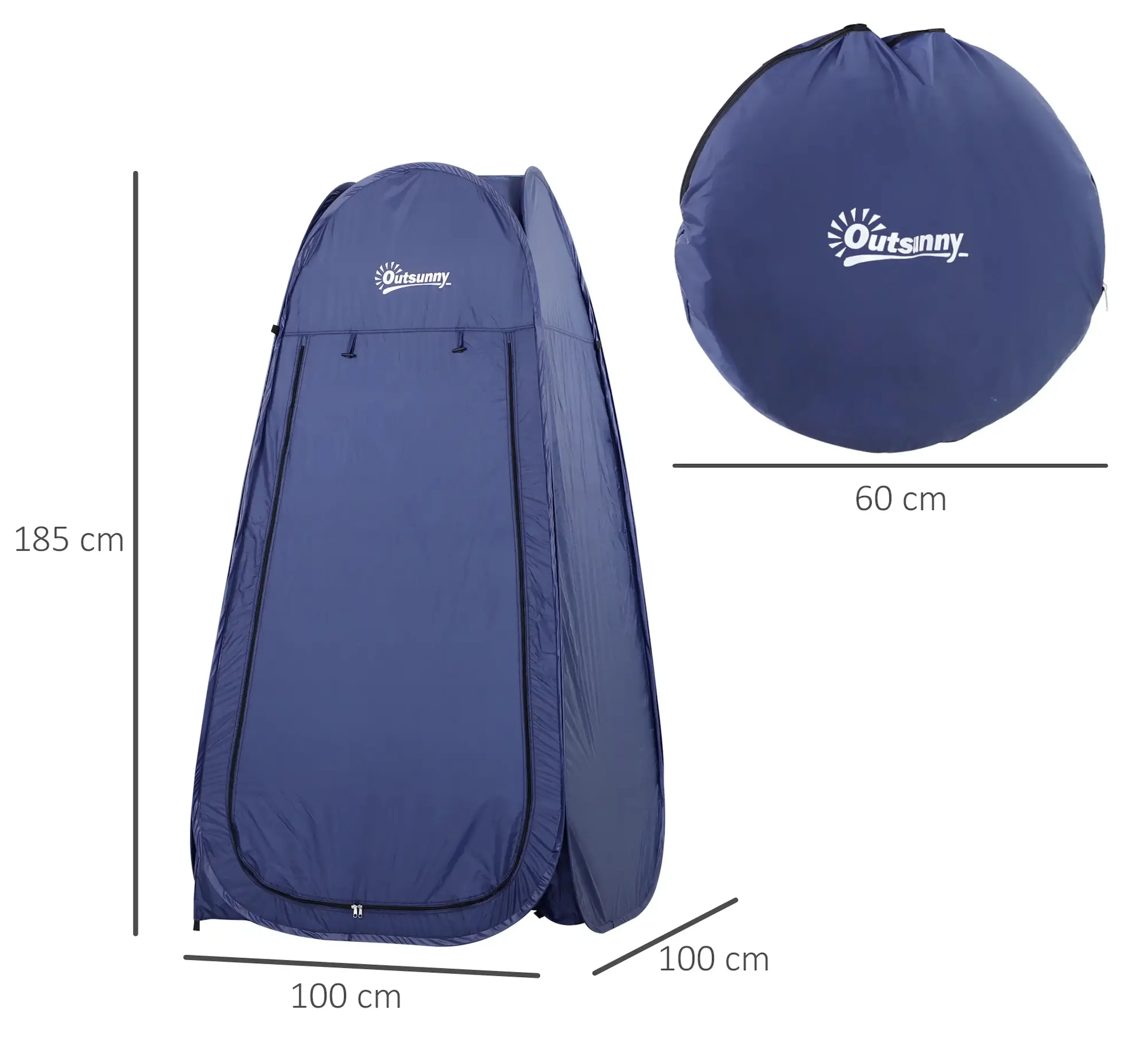 Палатка Outsunny A20-020NU (Navy Blue) - 6
