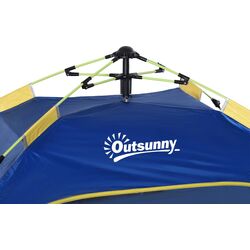 Палатка Outsunny A20-166 (Dark Blue/Yellow) Thumb