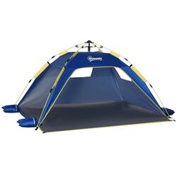 Палатка Outsunny A20-166 (Dark Blue/Yellow)