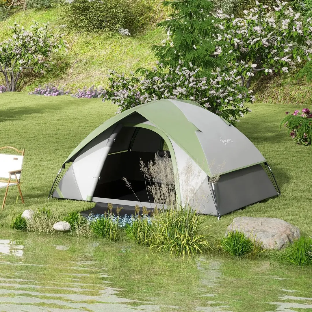 Палатка Outsunny A20-407V00GN (Grey/Green) - 5
