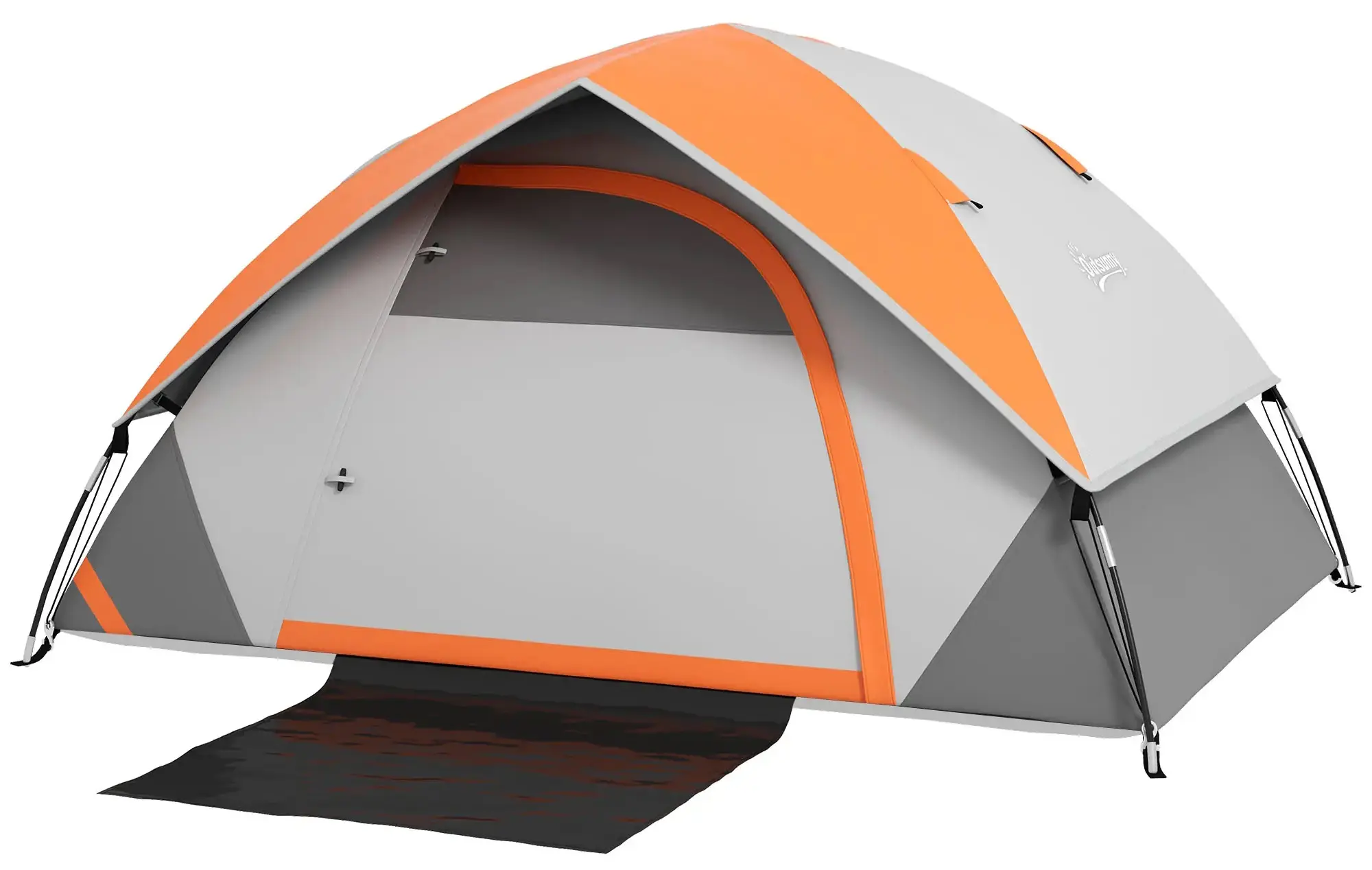 Палатка Outsunny A20-407V00TE (Grey/Orange) - 2