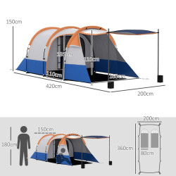 Cort Outsunny A20-425V00OG (Orange/Blue) Thumb