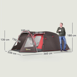 Палатка Outsunny A20-466V00GY (Dark Grey) Thumb