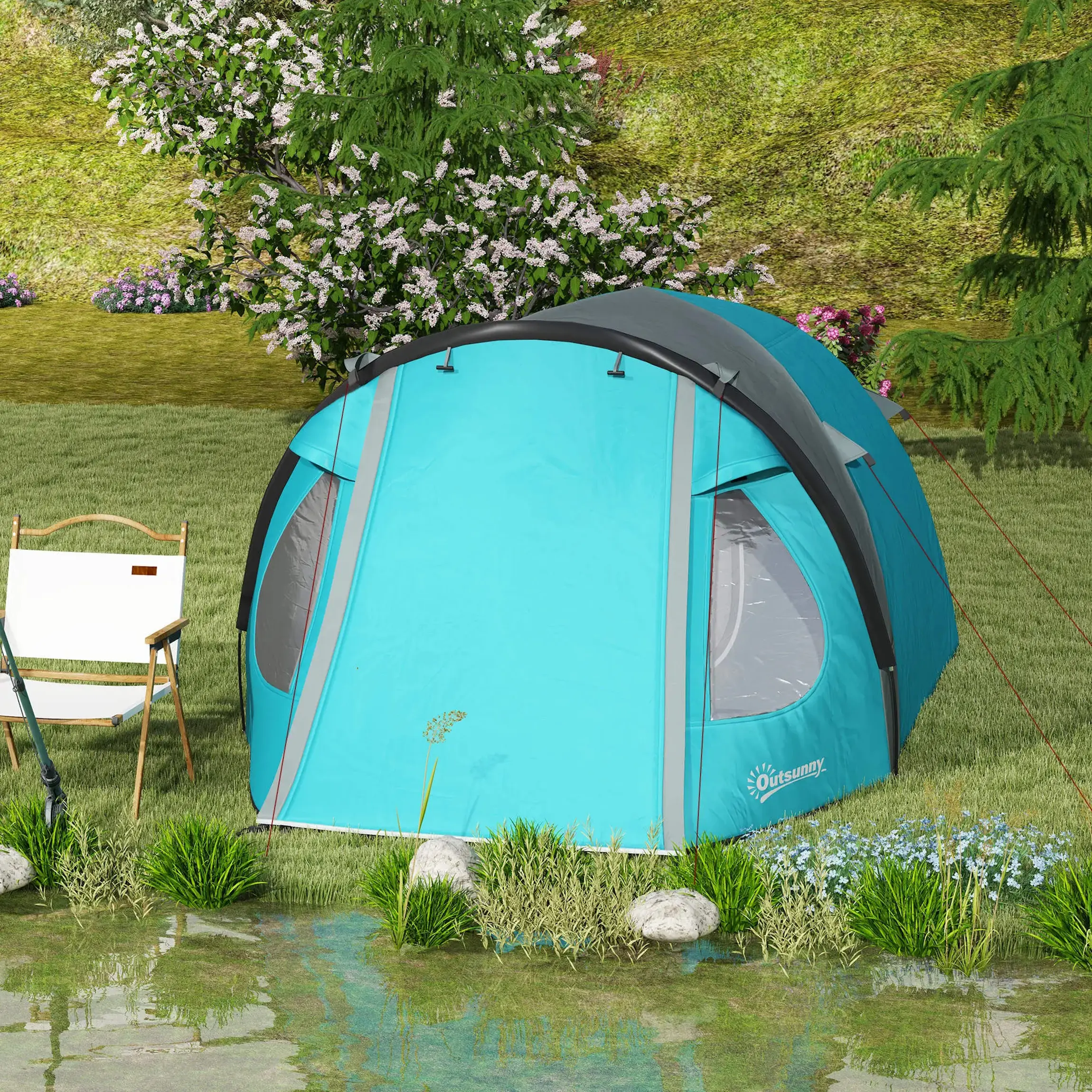 Cort Outsunny A20-481V00LB (Blue/Grey) - 4